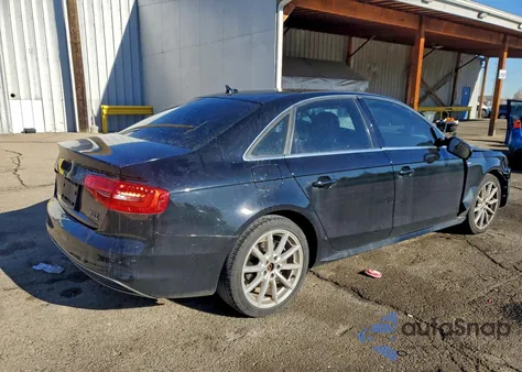 2014 Audi A4 Premium Plus from USA, damaged, VIN WAUFFAFL3EN041679
